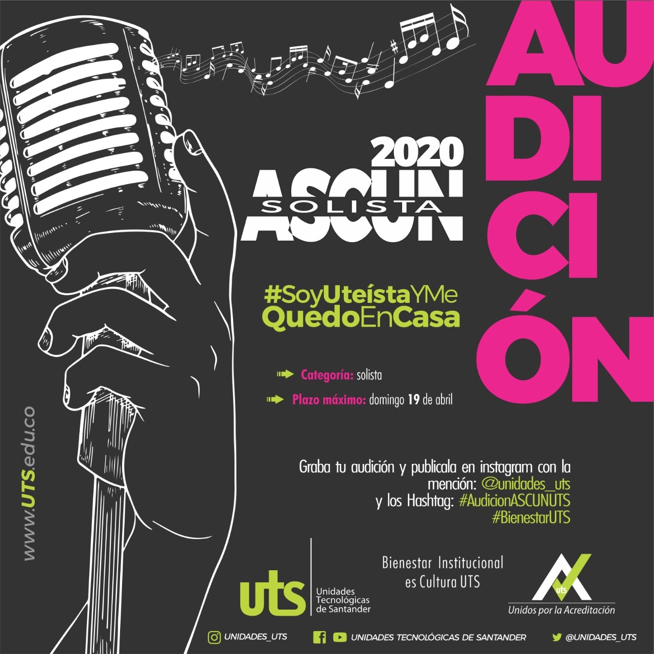 Audición canción solista Ascún