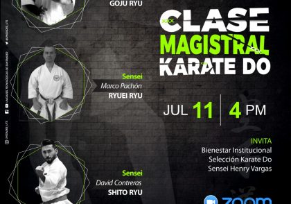 Clase magistral de Karate do