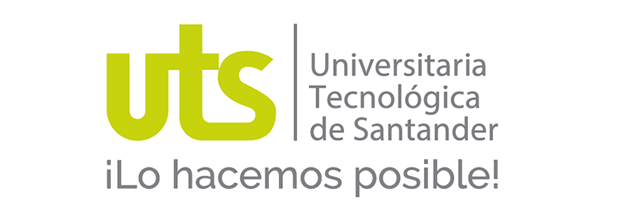 Logo de la UTS: Universitaria Tecnológica de Santander. ¡Lo hacemos posible!